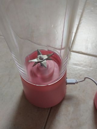 Mini frullatore rosa