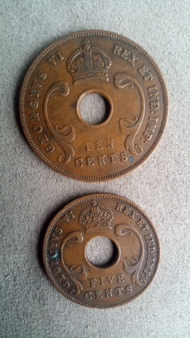 Monedas Africanas  1942