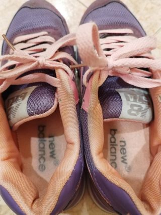 Zapatillas rosa New Balance talla 38