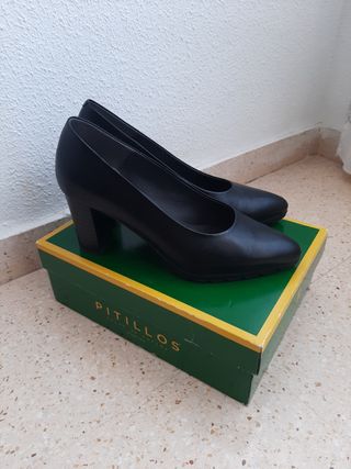 Zapatos salón negros