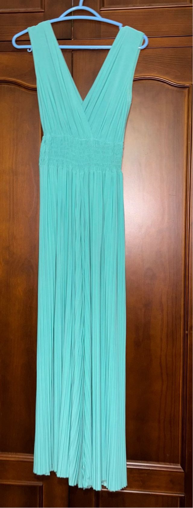 mono largo vestir turquesa talla única