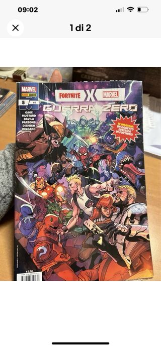 Fumetti marvel -fortnite nuovi sigillati