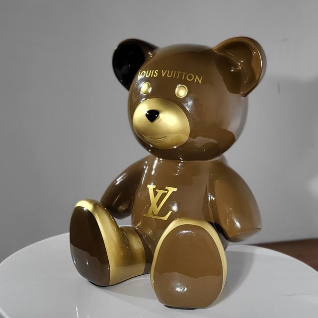 ORSETTO LOUIS VUITTON MARRONE