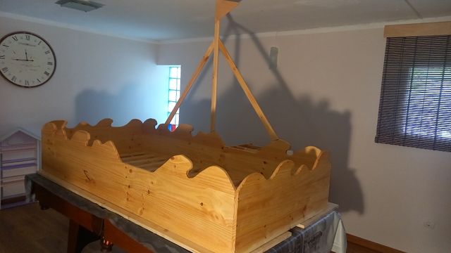 Cama infantil estilo Montessori