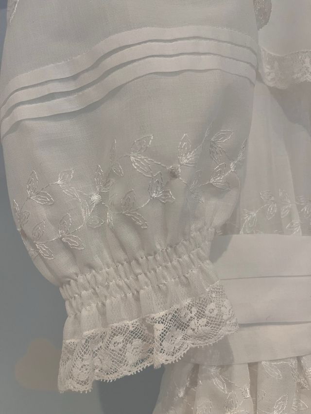 Vestido niña Comunión + adorno pelo