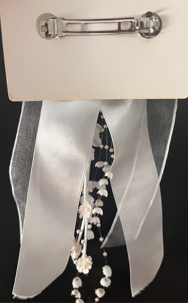 Vestido niña Comunión + adorno pelo