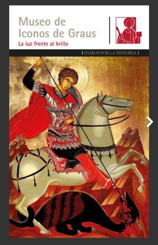 ICONO Bizantino San Jorge Dragon