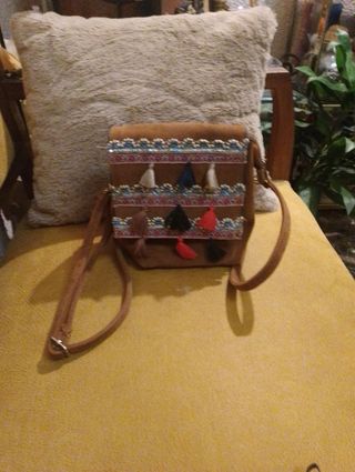 Bolso étnico bandolera 18 alto lentejuelas 11 base