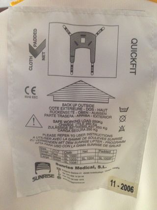 Alquiler Grúa para traslado de personas. Sunlift