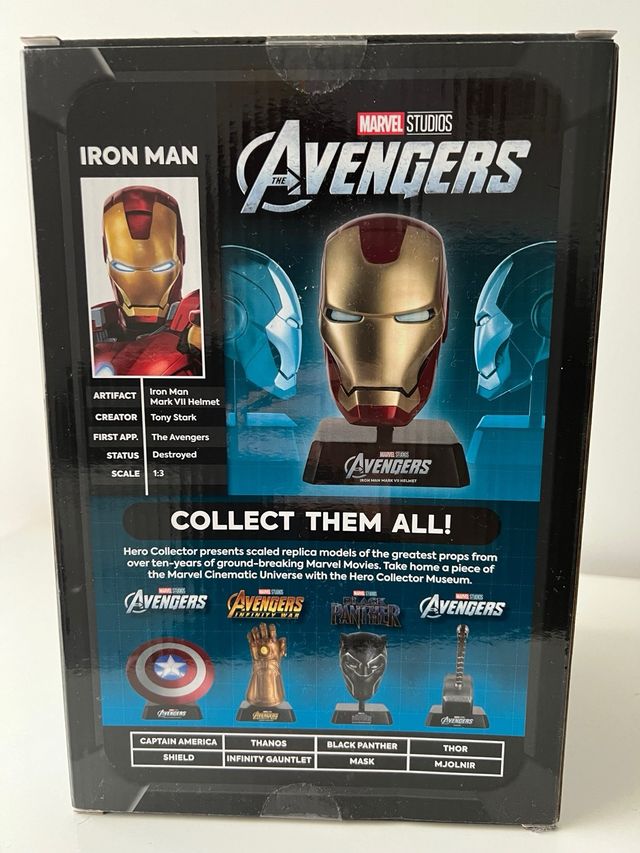 Casco Ironman (marca Eaglemoss)