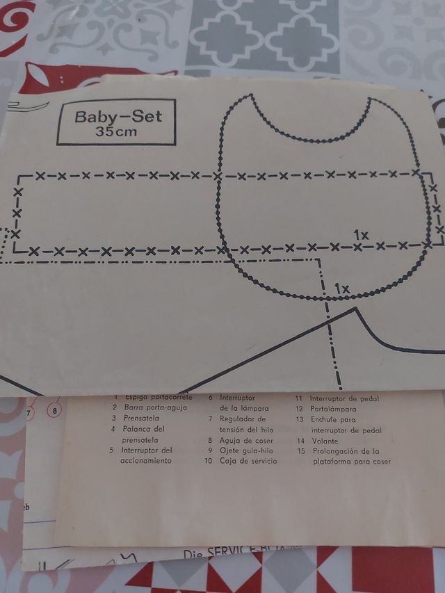 Máquina de coser de juguete