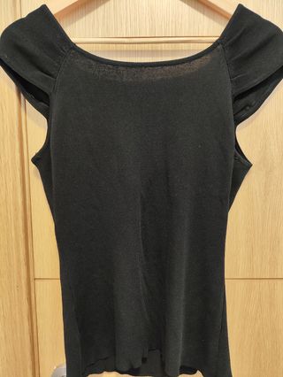 Camiseta manga corta abalorios