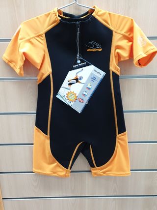 SHORTY AQUASPHERE NEGRO /NARANJA