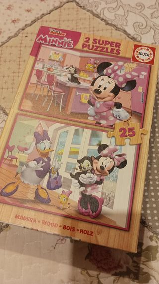 Puzzles Minnie,Pocoyó, diversos infantil