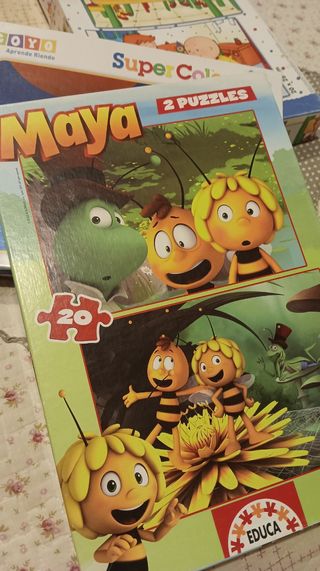 Puzzles Minnie,Pocoyó, diversos infantil