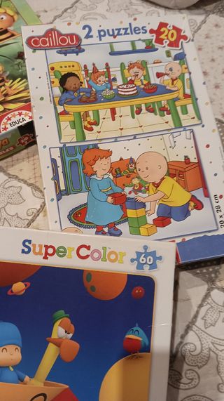 Puzzles Minnie,Pocoyó, diversos infantil