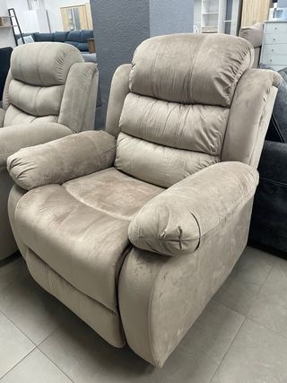 SILLÓN RECLINABLE MANUAL HOUSTON 1 PLAZA