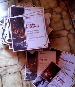 Musica Lirica collezione 80 vinili 33 giri