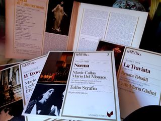 Musica Lirica collezione 80 vinili 33 giri