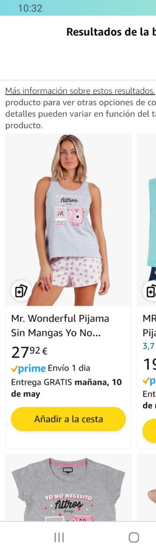 PIJAMA WONDERFUL NUEVO VERANO