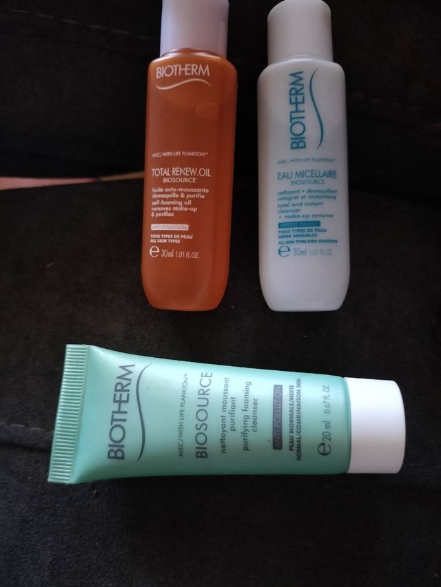 Lote biotherm facial sin estrenar