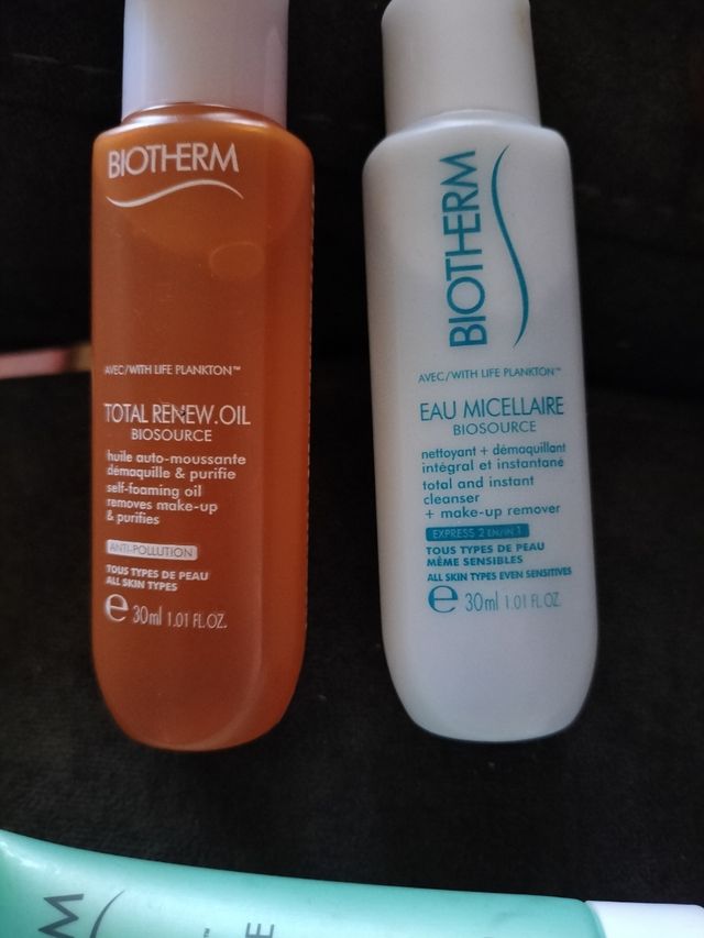 Lote biotherm facial sin estrenar