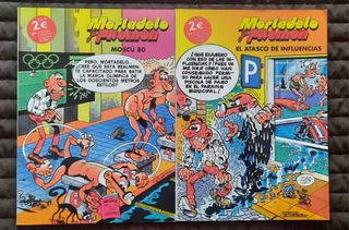 2 COMICS MORTADELO Y FILEMON