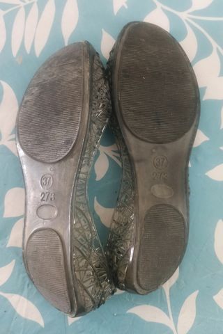 Bailarinas plástico playa