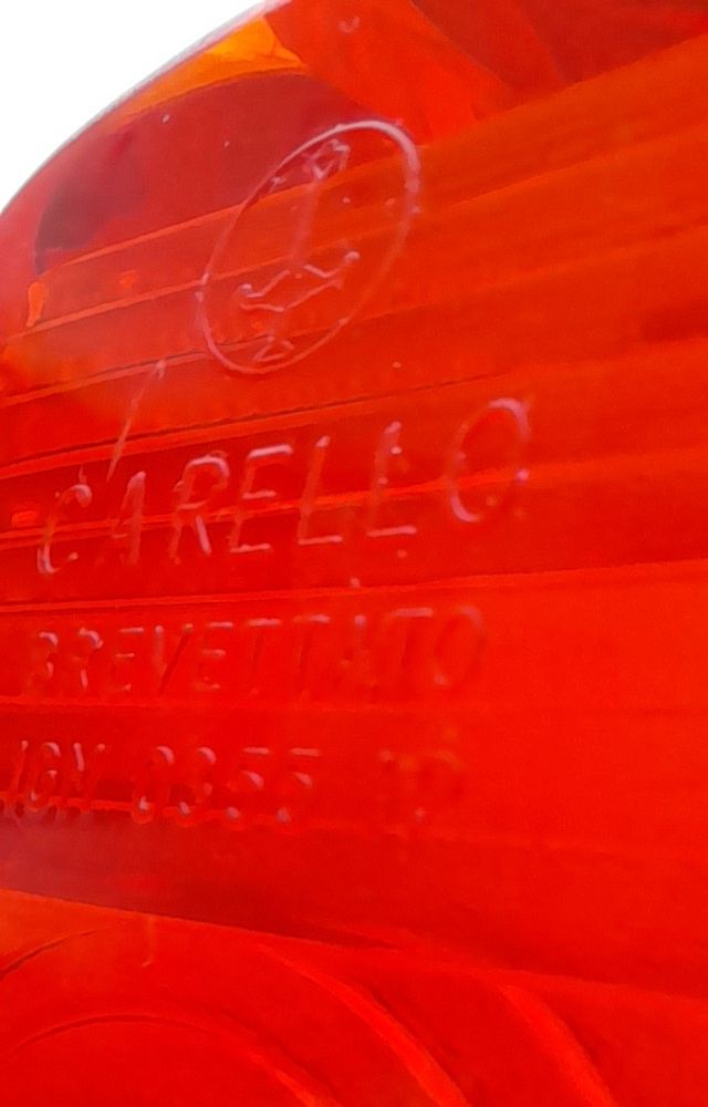 Plastiche fanali post. Carello Lancia Appia 