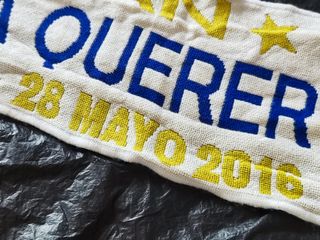 Bufanda fútbol Real Madrid Final Copa Europa 2016