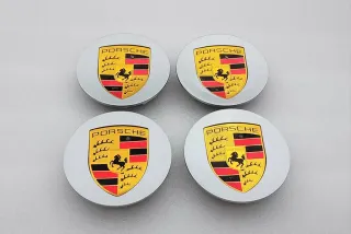 CENTRO RUEDA PORSCHE PLATA 76MM