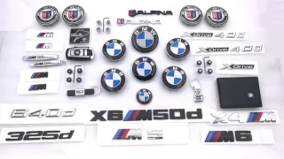 EMBLEMA LOGO CAPOT BMW 82mm 