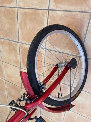 Bicicleta plegable casi sin uso 55€