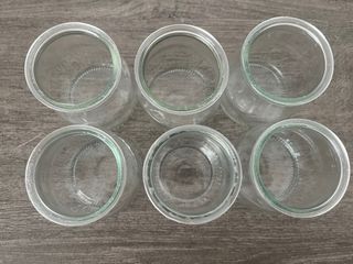 Copinhos de vidro multifunçoes