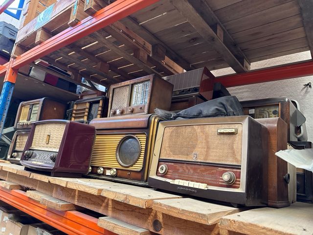 Importante lote de radios antiguas valvulad