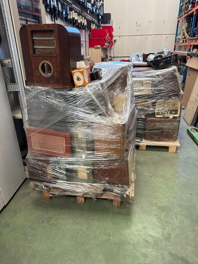 Importante lote de radios antiguas valvulad