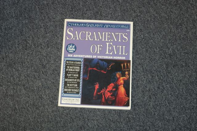 Sacraments Evil Call Cthulhu rpg book english 2345