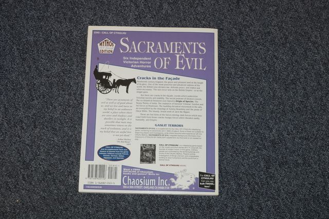 Sacraments Evil Call Cthulhu rpg book english 2345