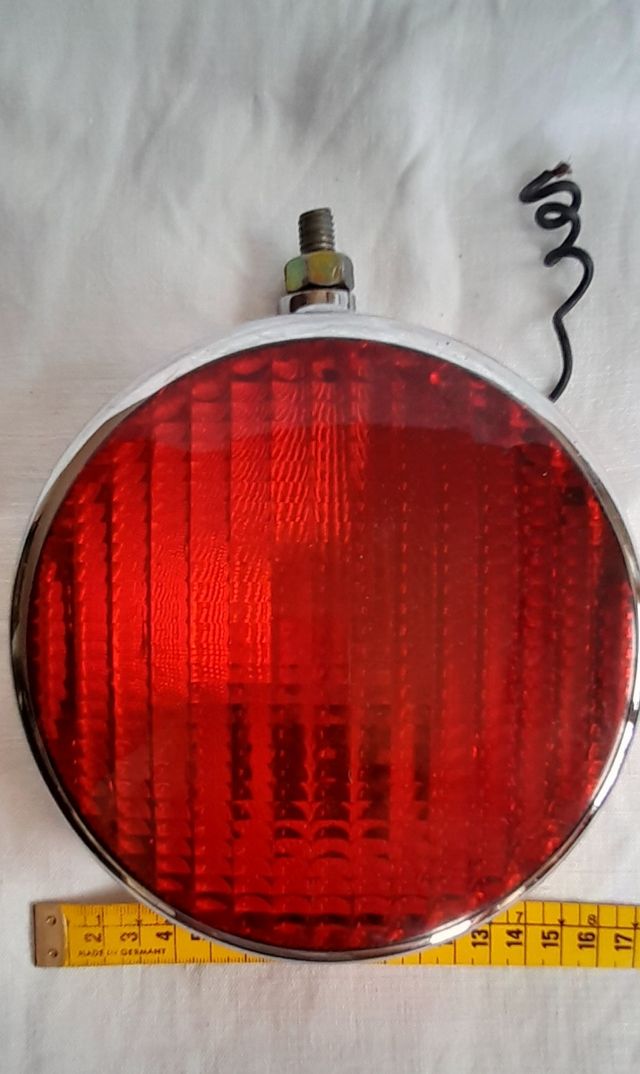 Faro antinebbia cromato vintage