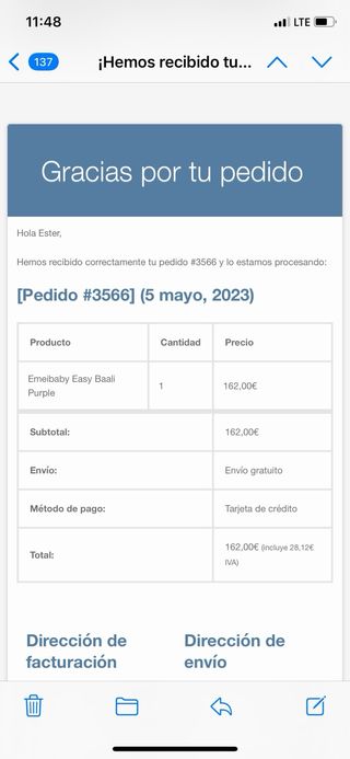 Emeibaby easy mochila porteo