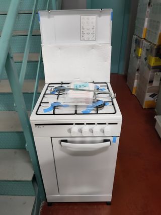 Cocina a gas con porta bombona en oferta