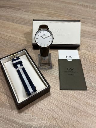 Reloj Daniel Wellington, original con facutra