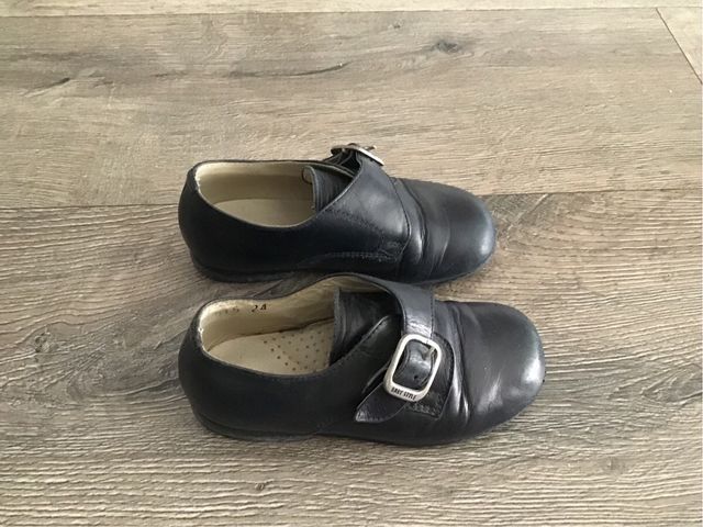 Zapatos niño azul marino talla 24