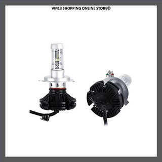 Coppia Lampade X3 H4 Led  6000 Lumen Da 25w