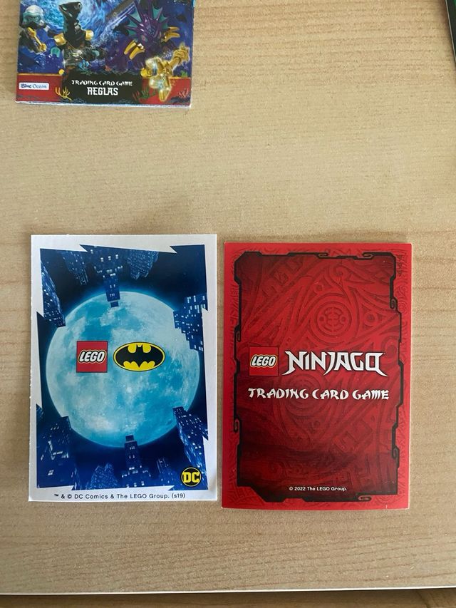 Cartas lego ninjago y batman