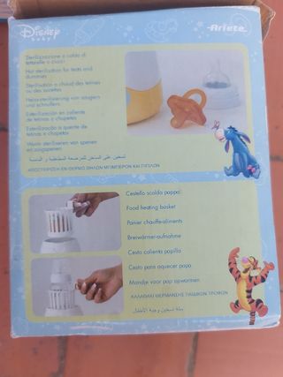 Calienta biberones y esterilización 