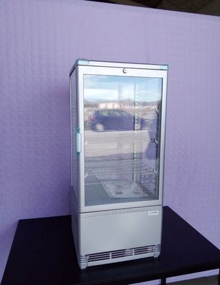 🟪 HT -  Vitrina Expositora SB Plata