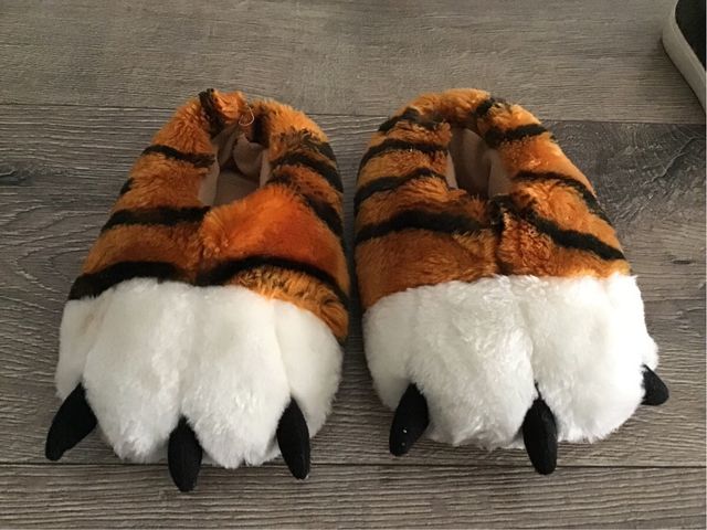 Zapatillas de casa unisex, tigre, 23