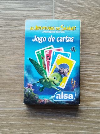 Jogo de cartas As aventuras de Sammy