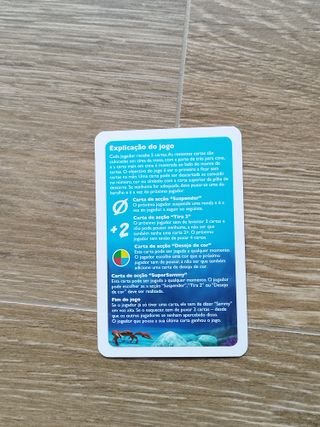 Jogo de cartas As aventuras de Sammy